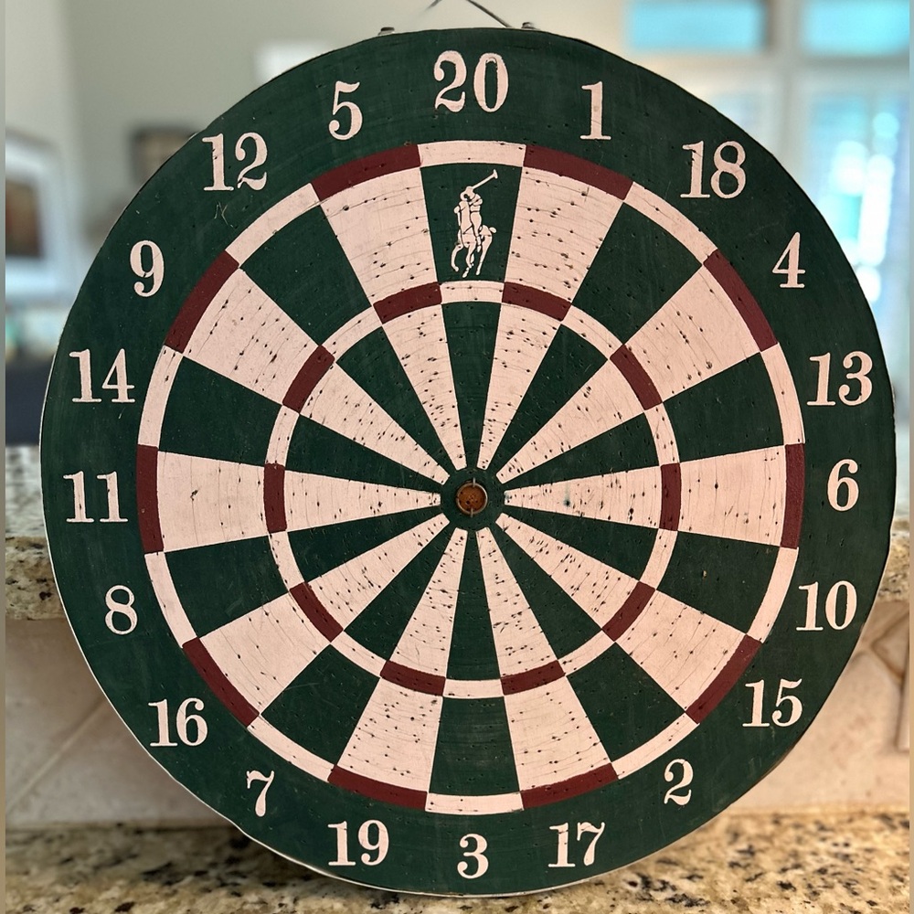 Vintage Polo Ralph Lauren Dart Board